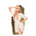 Penthouse Sweet Retreat Lace Kimono Robe and Thong Set