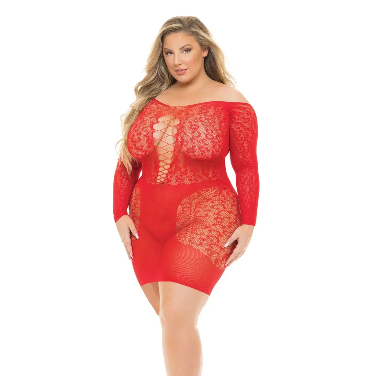 Pink Lipstick Animal Inside Chemise