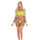 Pink Lipstick Dance With Me Large Fishnet Romper