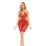 Pink Lipstick Fill Me In Bodystocking