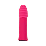 Point Plus Rechargeable Bullet Vibrator with Textured Tips