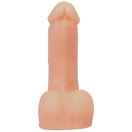 Pop N' Play Silicone Squirting Packer Dildo - Cream