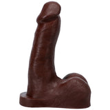 Pop N' Play Silicone Squirting Packer Dildo - Espresso