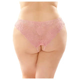 Poppy Crotchless Floral Lace Panty