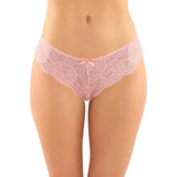 Poppy Crotchless Floral Lace Panty