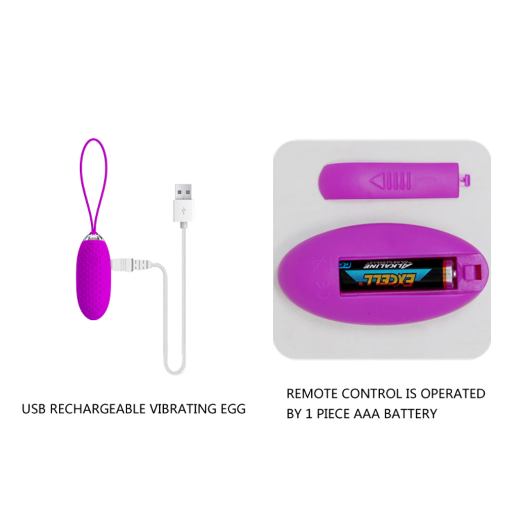 Pretty Love Joanna Rechargeable Egg Vibe