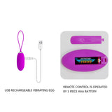 Pretty Love Joanna Rechargeable Egg Vibe