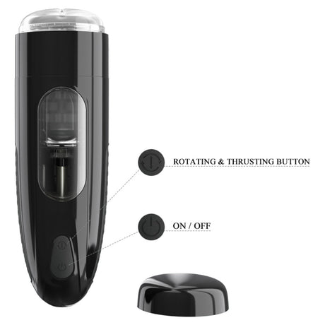 Pretty Love Marlon Rotating & Thrusting Self Masturbator Toy