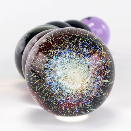 Rainbow Bubble Dildo with Dichroic Bulb