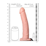 Realistic 10 Inch Hollow Strap-On