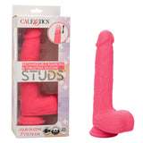 Rechargeable Rumbling & Thrusting Silicone Dildo