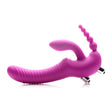 Regal Rider Vibrating Strapless Strap On Triple G Dildo