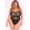 Rene Rofe All Access Pass Black Bodysuit - Curvy