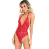 Rene Rofe Spank Me Strap-back Lace Teddy