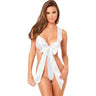 Rene Rofe Unwrap Me Satin Bow Teddy