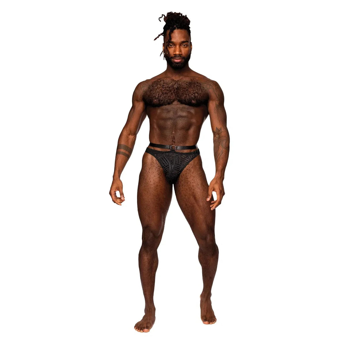 Rude Awakening Mesh Strap Thong