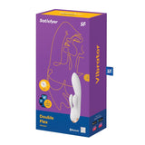 Satisfyer Double Flex Rechargeable App Enabled Rabbit Vibrator