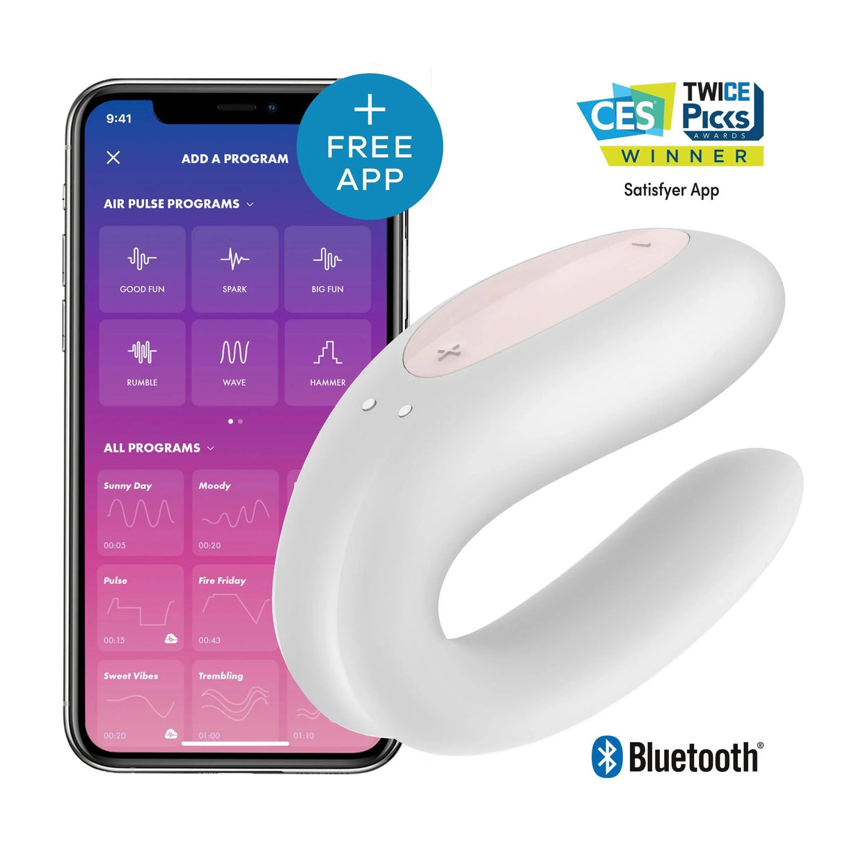 Satisfyer Double Joy Partner Vibrator
