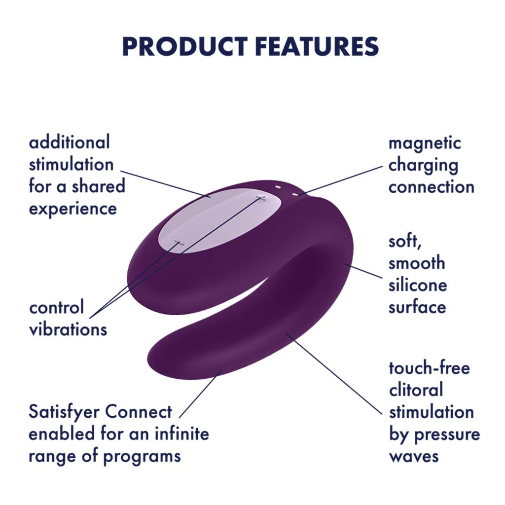 Satisfyer Double Joy Partner Vibrator