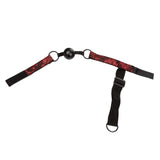 Scandal Breathable Ball Gag with Cuffs