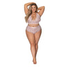 Seabreeze Strappy Back Cami & Short Set - Plus Size