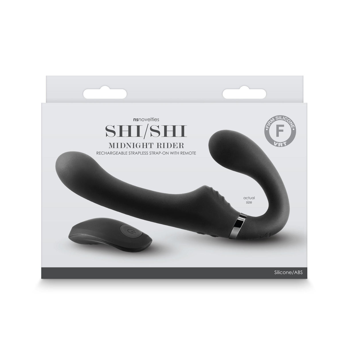 Shishi Midnight Rider Rechargeable Strapless Strap On