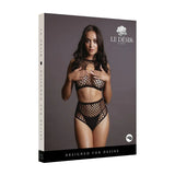 Shots Le Desir Duo Net Key Hole Bra Set