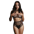 Shots Le Desir Duo Net Key Hole Bra Set