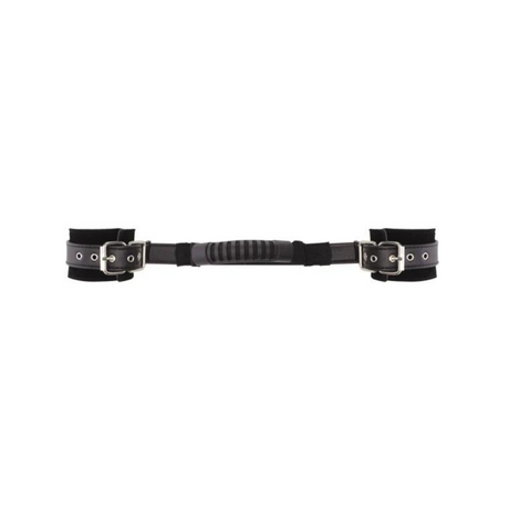 Shots Ouch Adjustable Leather Handcuffs