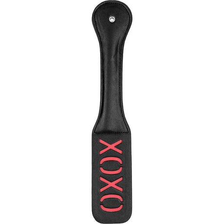 Shots Ouch XOXO Faux Leather Paddle