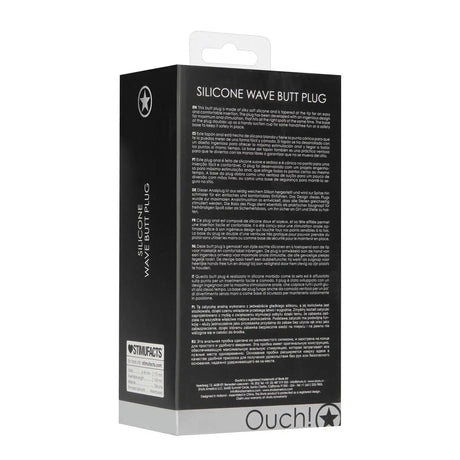 Silicone Wave Butt Plug