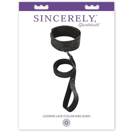 Sincerely Locking Lace Leash and Collar