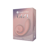 Snail Vibe Gizi Silicone Rechargeable Dual Stimulation Vibrator