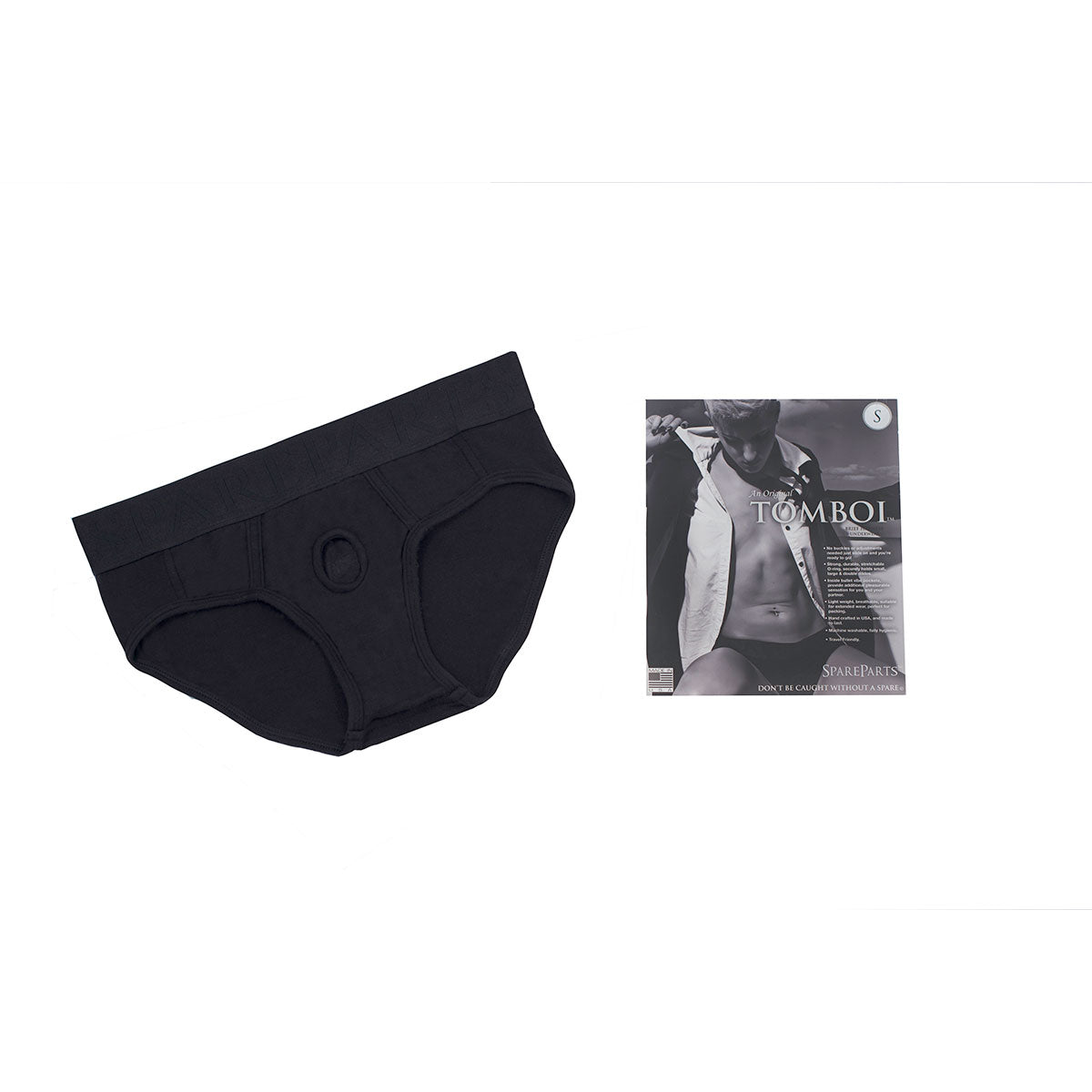 SpareParts Tomboi Brief Style Harness Underwear
