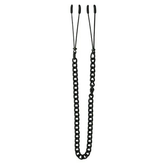 Spartacus Adjustable Chain Tweezer Nipple Clamps