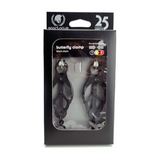 Spartacus Butterfly Style Endurance Clamp With Black Link Chain