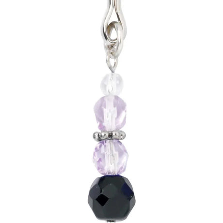 Spartacus Purple Beaded Tweezer Clit Clamp