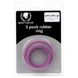 Spartacus Rubber Band Cock Ring Set
