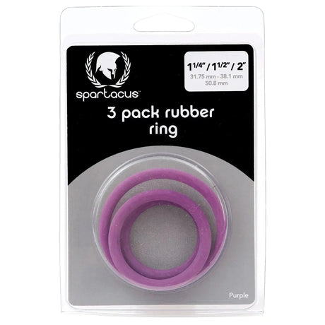 Spartacus Rubber Band Cock Ring Set