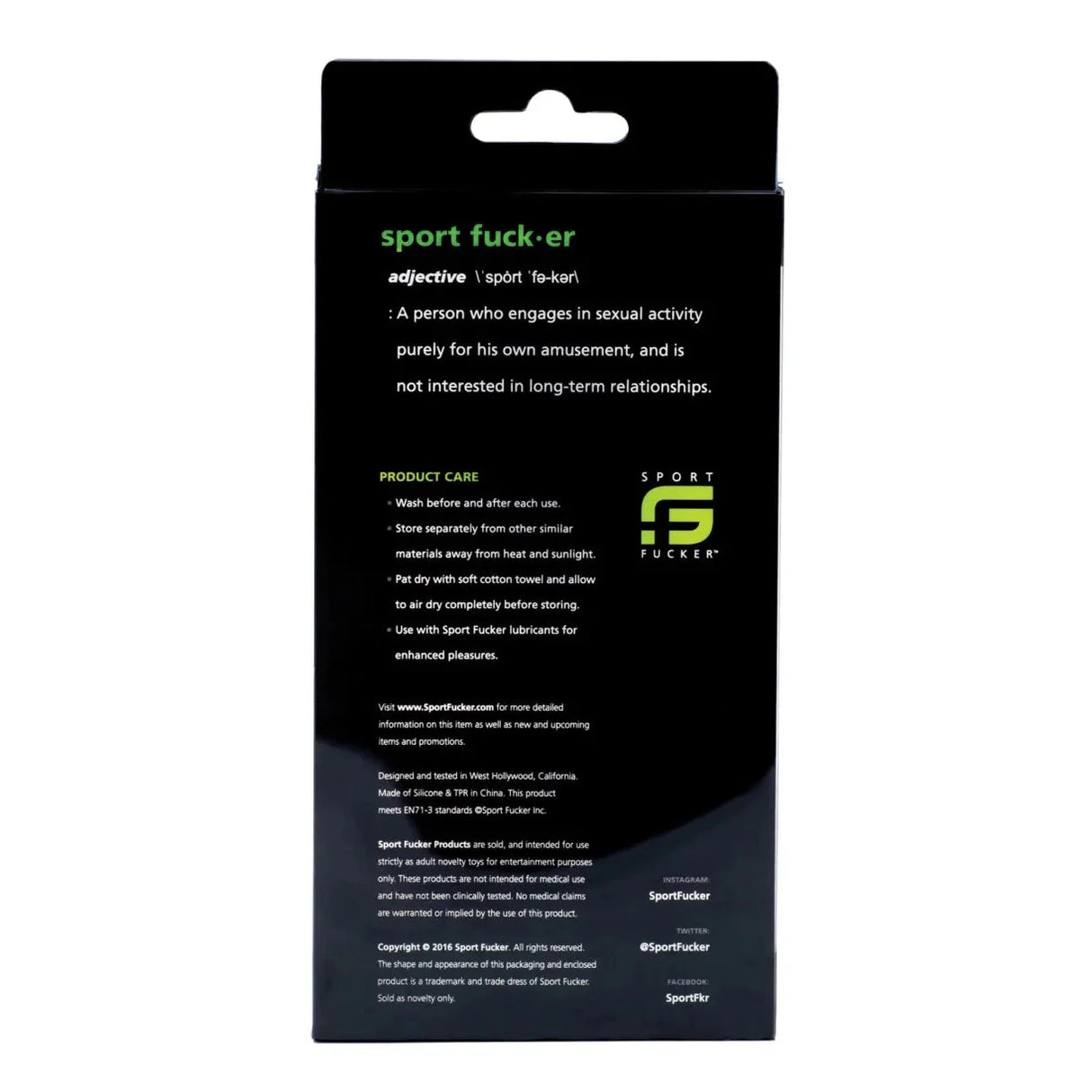 Sport Fucker Thunder Plug