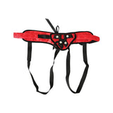 Sportsheets Red Lace Corset Strap On Harness