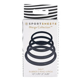 Sportsheets Rubber Harness O Ring - 4 Pack