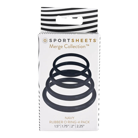 Sportsheets Rubber Harness O Ring - 4 Pack