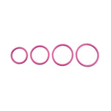 Sportsheets Rubber Harness O Ring - 4 Pack