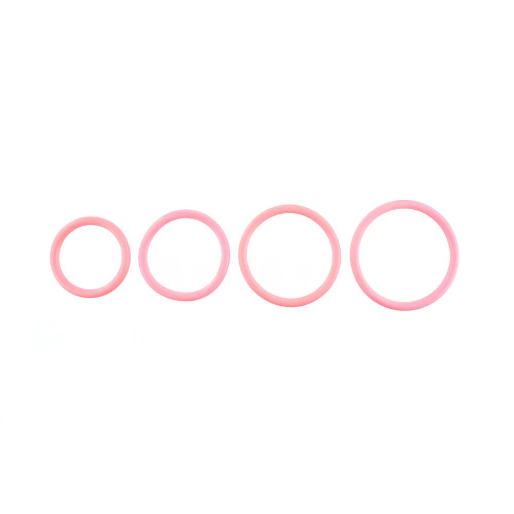 Sportsheets Rubber Harness O Ring - 4 Pack