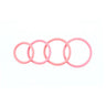 Sportsheets Rubber Harness O Ring - 4 Pack