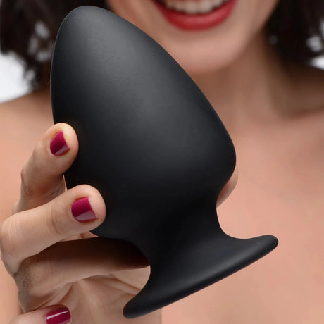 Squeezable Medium Silicone Anal Plug