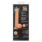 Squirting Fuck Stick 9" Vibrating Silicone Suction Cup Dildo