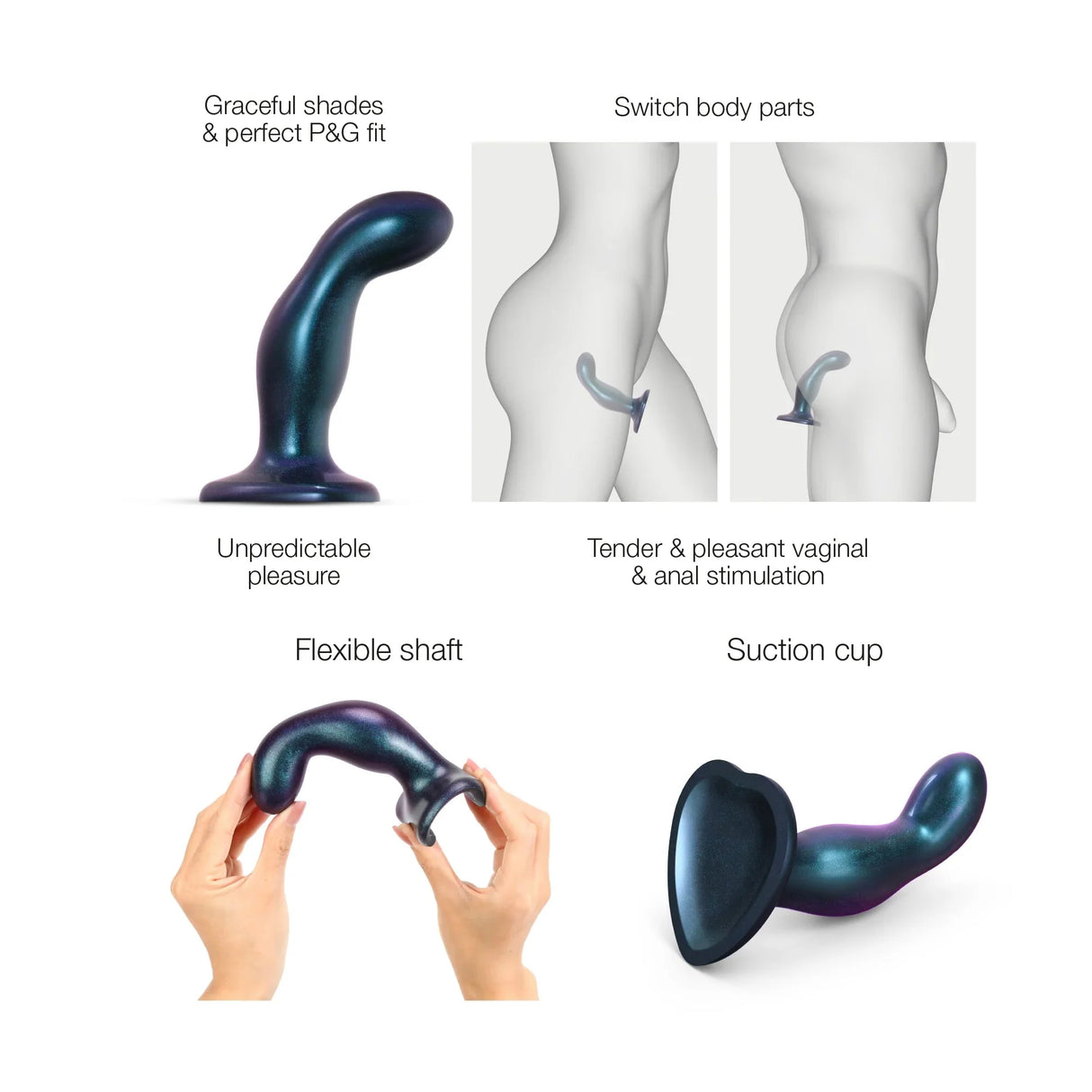 Strap-On-Me Dildo Plug Snaky