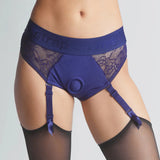 Strap-On-Me Diva Lingerie Harness - Night Blue